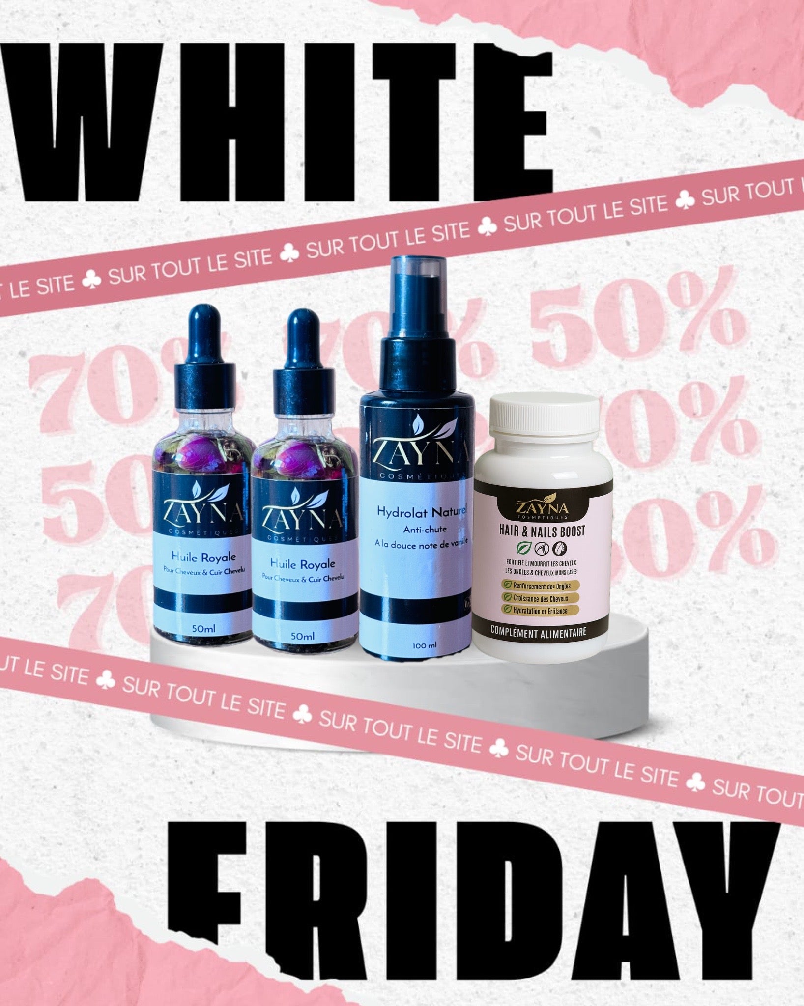 🌿✨ Pack Croissance & Anti-Chute – ZAYNA COSMÉTIQUES ✨🌿