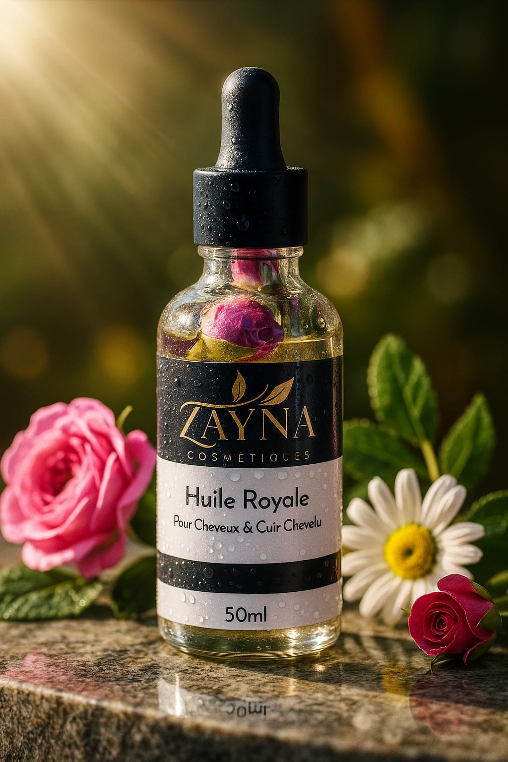 زيت لتكثيف الشعر وتطويله